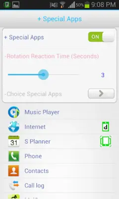 Rotation Control Lite android App screenshot 0