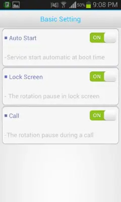 Rotation Control Lite android App screenshot 3